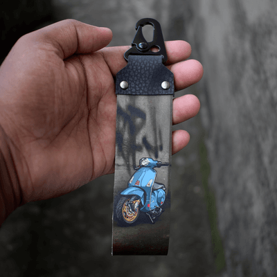 Premium KeyRing For Scooter (Dark Vibe Design)_img_0