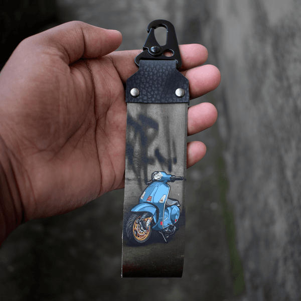 Premium KeyRing For Scooter (Dark Vibe Design)